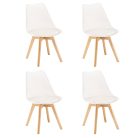 Silla étkezőszék 4 db fehér színben