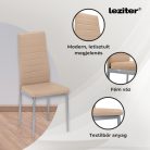 Tino NOVA Étkezőszék bézs-szürke színben