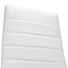 Tino NOVA Étkezőszék fehér-fekete színben