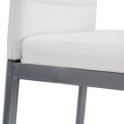 Tino NOVA Étkezőszék fehér-szürke színben