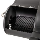 Faszenes kerti grillsütő füstölővel