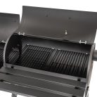 Faszenes kerti grillsütő füstölővel
