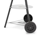 Faszenes kerti gömb grillsütő kerekes