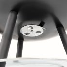 Faszenes kerti gömb grillsütő