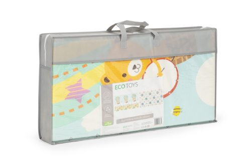 Oktató  játszószőnyeg kétoldalas összecsukható táskával