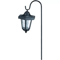   Entac Kerti Szolár Függő Lámpa Vas állvánnyal 750mm 1 LED 2db/csomag