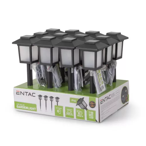 Entac Kerti Leszúrható Lámpa Láng Effekttel, 32.5cm, 10db WW SMD LED, 12db/kínáló