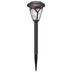 Entac Garden Solar Lamp 400mm Plastic 1 LED 12/display