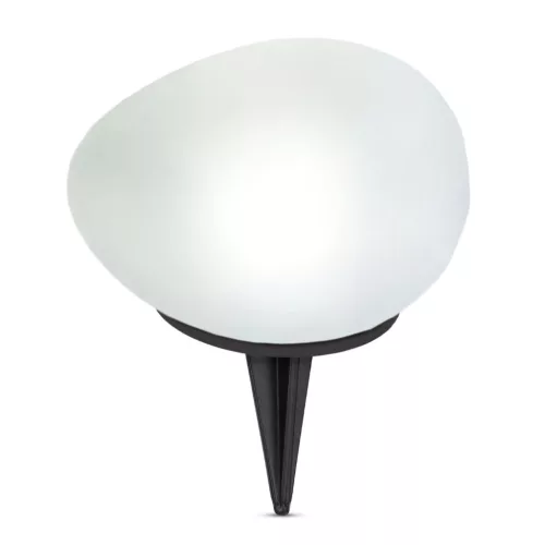 Entac Kerti Szolár Lámpa, Kavics, 140mm, 2db NW SMD LED