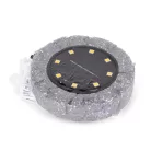 Entac Kerti Szolár Talajlámpa, 8db WW SMD LED, Kőhatású