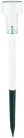 Entac Kerti Szolár Lámpa 360mm Rozsdamentes acél Fehér 1 LED RGB 24/kínáló RGB 