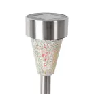 Entac Kerti Szolár Lámpa 400mm Rozsdamentes acél Mozaik Üveg 1 LED 12/kínáló