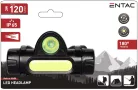 Entac Headlamp 3W with built-in 18650 Battery