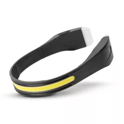   Entac Headlamp (headband lamp) Rechargeable Sensor C-LED + Red light, black