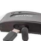 Entac Headlamp (headband lamp) Rechargeable Sensor C-LED + Red light, black