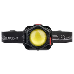 Entac Rechargeable Multifunctional Headlamp with Belt Bag