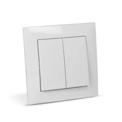   Entac 105 Arnold recessed wall switch chandelier switch White