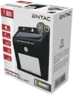 Entac Napelemes Műanyag Lámpa 1.2W SMD 3 mód PIR