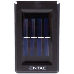   Entac Napelemes Műanyag Fali lámpa 1W 2 irányú világítás WW