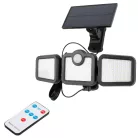 Entac Napelemes Műanyag Fali lámpa 15W SMD 3 fej levehető szolárpanel