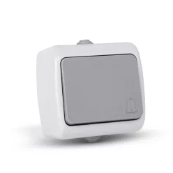 Entac Stephan Surface-Mounted Push Doorbell Switch IP54