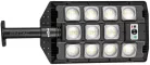 Entac LED Solar Street Light with Remote Control, Motion Sensor, Automatic Dimm Function, 1000 lm