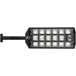   Entac LED Solar Street Light with Remote Control, Motion Sensor, Automatic Dimm Function, 1500 lm