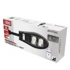 Entac LED Solar Street Light with Remote Control, Motion Sensor, Automatic Dimm Function, 500lm