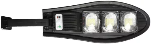Entac LED Solar Street Light with Remote Control, Motion Sensor, Automatic Dimm Function, 1500lm