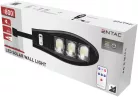 Entac LED Solar Street Light with Remote Control, Motion Sensor, Automatic Dimm Function, 1500lm