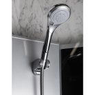 Evora Black 90 hátfalas zuhanykabin zuhanytálcával