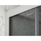 Evora White 90 hátfalas zuhanykabin zuhanytálcával