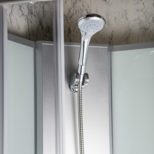 Evora White 90 hátfalas zuhanykabin zuhanytálcával