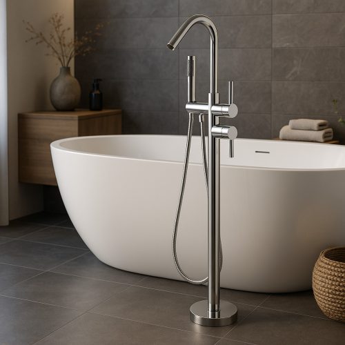 Lio freestanding bath mixer tap