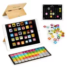 Mágneses fa tablet számokkal