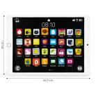 Mágneses fa tablet számokkal