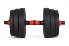Állítható súlyzók 2x15 kg-os súlyzószett 30 kg-os rúd