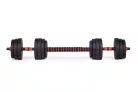 Állítható súlyzók 2x20 kg-os súlyzó szett 40 kg-os rúd