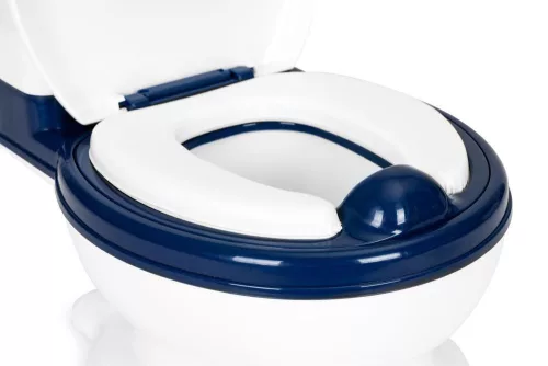 Wc formájú bili kivehető belsővel és kefével