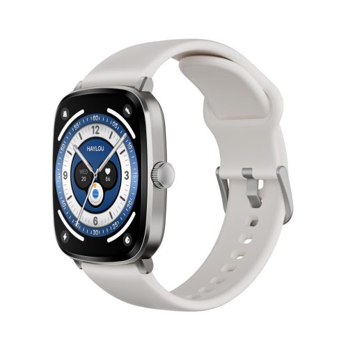 Haylou Xiaomi RS5 okosóra, Amoled 2,01", ezüst