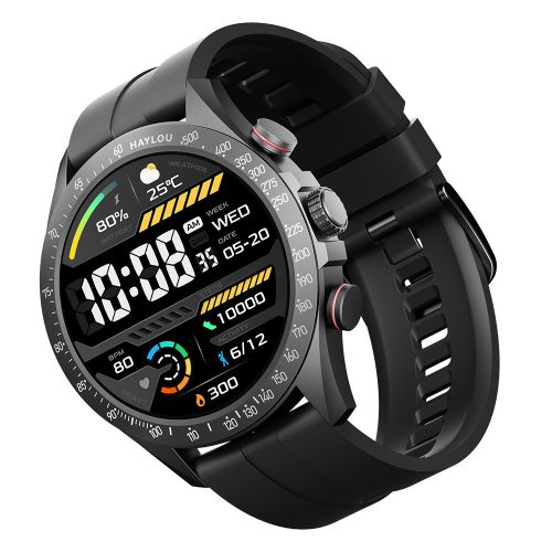 Haylou Xiaomi Solar Pro okosóra, Amoled 1,43", zöld