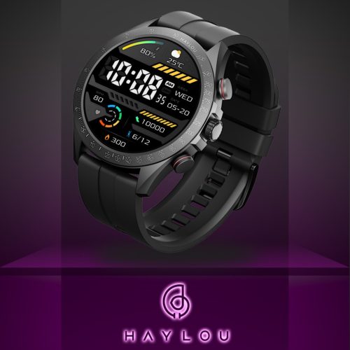 Haylou Xiaomi Solar Pro okosóra, Amoled 1,43", zöld