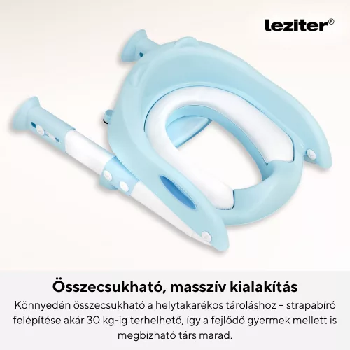 Lépcsős WC szűkítő kék