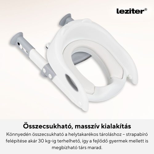 Lépcsős WC szűkítő szürke