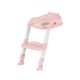 Lépcsős WC szűkítő rózsaszín