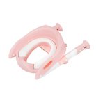 Lépcsős WC szűkítő rózsaszín