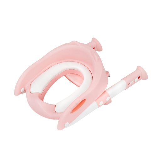 Lépcsős WC szűkítő rózsaszín