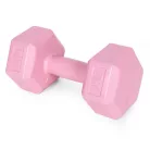 Hex súlyzó szett 2x2 kg rózsaszín