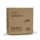 Postaláda horgyanyzott acélból újságtartóval antracit