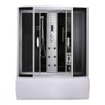 Hidromasszázs zuhanykabin káddal